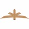 Ekena Millwork Alberta Smooth Timber Gable Bracket, Western Red Cedar, 72"W x 24"H x 3 1/2"D x 5 1/2"F, 8/12 Pitch GBW072X24X0406ALB00SWR - alternate 1